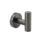 Gun Metal Tidy Robe Hook Hanger Organizer Bathroom Stainless Steel Wall Mounted V1233-69009GM