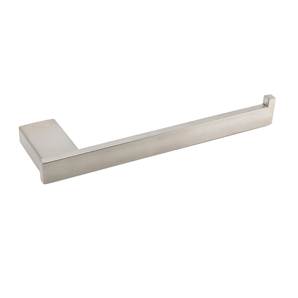 Brushed Nickel Bathroom Cubic Square Towel Rack Clothes Wall Mounted Holder Kit V1233-87008BN