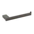 Gun Metal 304 Stainless Steel Square Towel Holder Rack Clothes Hook Kit Bathroom V1233-87008GM