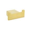 Brushed Gold Square Robe Hook Clothes Towel Towel Hanger Holder Wall Mounted Kit V1233-87009BG