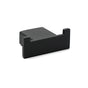 Matt Black Square Robe Hook Clothes Towel Holder Bathroom Wall Hanger Accessory V1233-87009BL