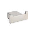 Brushed Nickel SUS Square Robe Hook Clothes Towel Holder Hanger Wall Mounted Kit V1233-87009BN