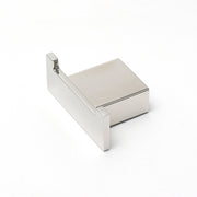 Chrome Square Robe Hook Clothes Towel Holder Bathroom Wall Mounted Hanger Kit V1233-87009CR