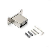 Chrome Square Robe Hook Clothes Towel Holder Bathroom Wall Mounted Hanger Kit V1233-87009CR