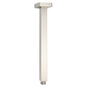 Shower Component 30cm Long Ceiling Extension Dropper Arm Brass Brushed Nickel Square V1233-A502300N2
