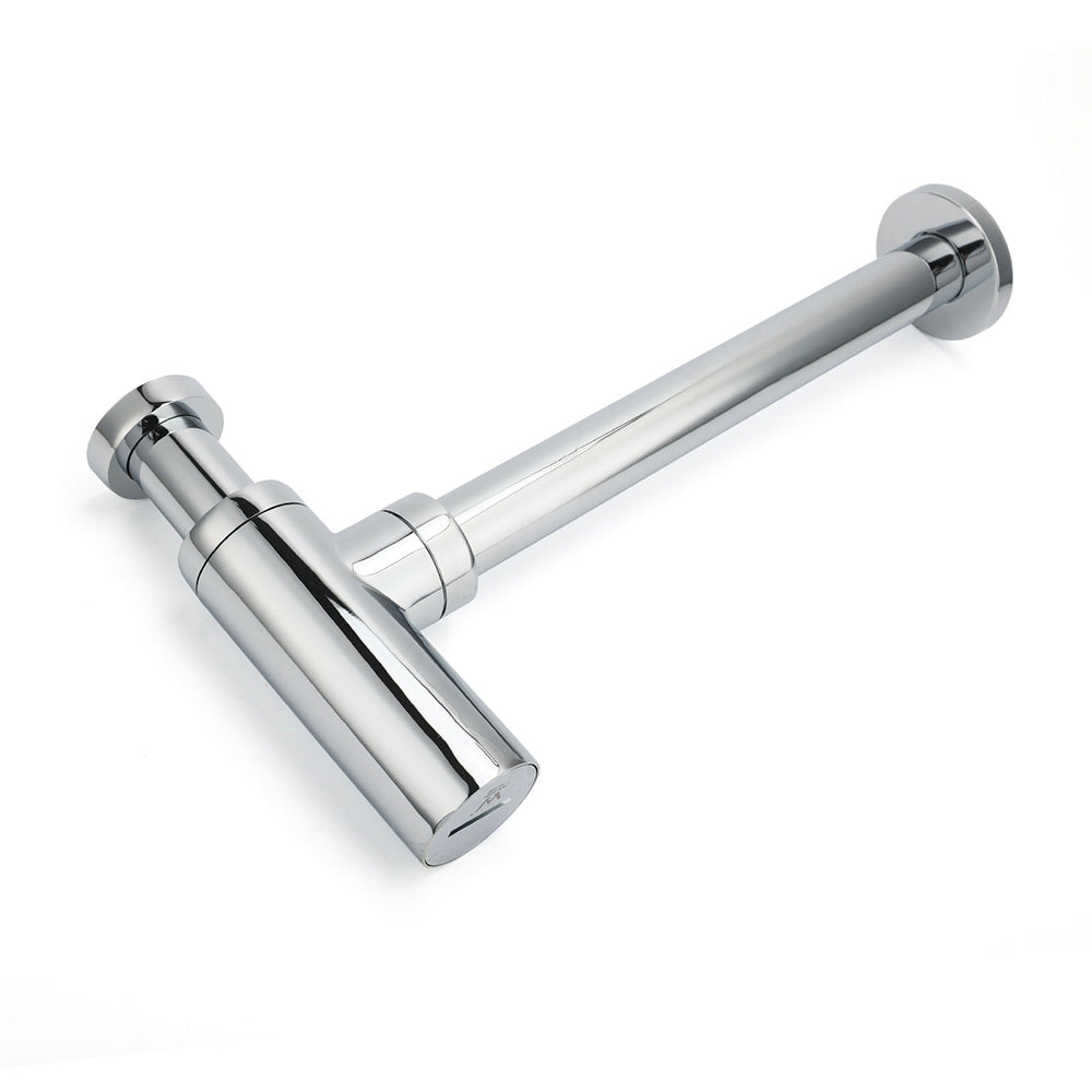 Watermark Adjustable 32mm Wall Bottle Trap Basin Sink Vanity Waste Drain Brass V1233-B186