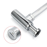 Watermark Adjustable 32mm Wall Bottle Trap Basin Sink Vanity Waste Drain Brass V1233-B186