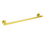 Brushed Gold Stainless Steel 750mm Long Towel Rack Rail Holder Round Hanger Bar V1233-E6900260BG