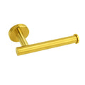 Brushed Gold Round Stainless Steel Toilet Paper Roll Tissue Holder Wall Mounted V1233-E69004BG