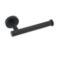 Matt Black Round Stainless Steel Toilet Paper Roll Tissue Holder Bathroom Wall V1233-E69004BL