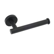 Matt Black Round Stainless Steel Toilet Paper Roll Tissue Holder Bathroom Wall V1233-E69004BL