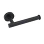 Matt Black Round Stainless Steel Toilet Paper Roll Tissue Holder Bathroom Wall V1233-E69004BL