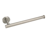 Brushed Nickel Round Towel Rack Holder Hook Clothes Hanger Bathroom Accessory V1233-E69005BN
