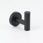 Matt Black Robe Hook Hanger Organizer Bathroom Wall Mounted Kit Stainless Steel V1233-E69009BL