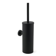 Matt Black Stainless Steel Round Toilet Brush Wall Holder Cup Bathroom Accessary V1233-E69013BL