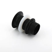 Matt Black Watermark 32mm Pop Up Push Brass Waste Plug No Overflow Basin Drain V1233-K81B