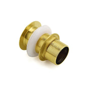 Watermark 32mm Pop Up Push Waste Plug No Overflow Basin Sink Drain Brushed Gold V1233-K81G