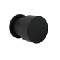 Matt Black Round Knob Concealed Shower Mixer Valve Hot Cold Water Switch Tap Kit V1233-KC1292BL