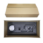 316 SUS WELS Gun Metal Twin Shower Handset Combo Outdoor Bath Rainfall 10" Head V1233-KH222GM