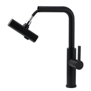 WELS Matte Black 3-Mode Spray Pull Out Kitchen Mixer Sink Laundry Faucet Tapware V1233-KJU515B