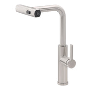 Brushed Nickel 3-Mode Kitchen Mixer Pull Out Down Sink Laundry Faucet Tap WELS V1233-KJU515N