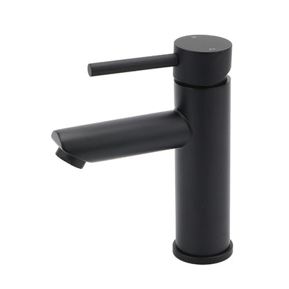 WELS Black 7.5L/min Kitchen Laundry Round Basin Mixer Vanity Sink Faucet Tap Set V1233-KRD101B