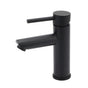 WELS Black 7.5L/min Kitchen Laundry Round Basin Mixer Vanity Sink Faucet Tap Set V1233-KRD101B
