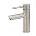 WELS Kitchen Laundry Round Basin Mixer Vanity Sink Faucet Tap Nickel Brushed Set V1233-KRD101N