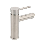 WELS Kitchen Laundry Round Basin Mixer Vanity Sink Faucet Tap Nickel Brushed Set V1233-KRD101N
