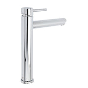 WELS 7.5L/m Round Tall Laundry Basin Mixer Vanity Sink Faucet Tap Polish Chrome V1233-KRD102CR