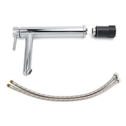 WELS 7.5L/m Round Tall Laundry Basin Mixer Vanity Sink Faucet Tap Polish Chrome V1233-KRD102CR