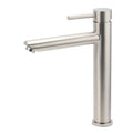 WELS Bathroom Laundry Round Basin Mixer Vanity Sink Faucet Tap Silver Brushed V1233-KRD102N
