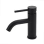 WELS Kitchen Laundry Round Standard Basin Mixer Vanity Sink Faucet Tap Black Set V1233-KRD103B