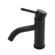 WELS Kitchen Laundry Round Standard Basin Mixer Vanity Sink Faucet Tap Black Set V1233-KRD103B