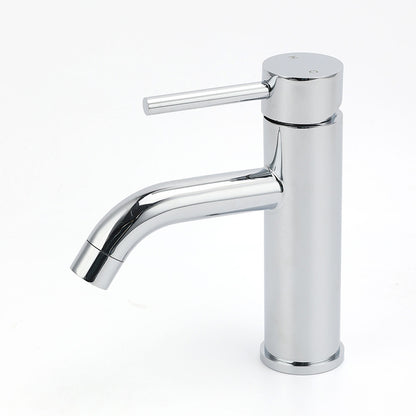 WELS Round Curve Kitchen Laundry Short Basin Mixer Vanity Sink Faucet Tap Chrome V1233-KRD103CR