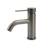 WELS Gun Metal Grey Kitchen Laundry Round Basin Mixer Vanity Sink Faucet Tap Set V1233-KRD103GM