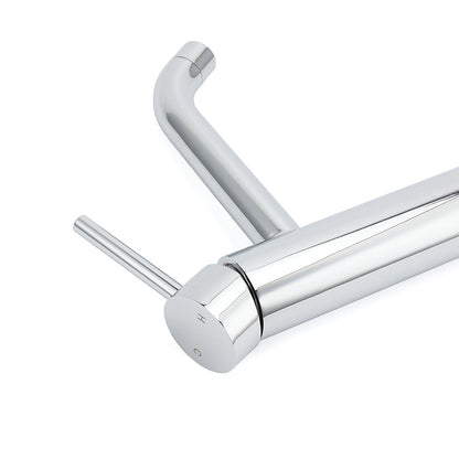 WELS Chrome Tall Basin Kitchen Laundry Mixer Vanity Sink Faucet Tap Curve Outlet V1233-KRD104CR
