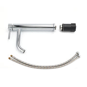 WELS Chrome Tall Basin Kitchen Laundry Mixer Vanity Sink Faucet Tap Curve Outlet V1233-KRD104CR