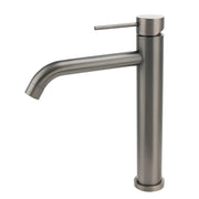WELS Gunmtal Grey Tall Kitchen Laundry Basin Mixer Vanity Sink Faucet Tap Valve V1233-KRD104GM