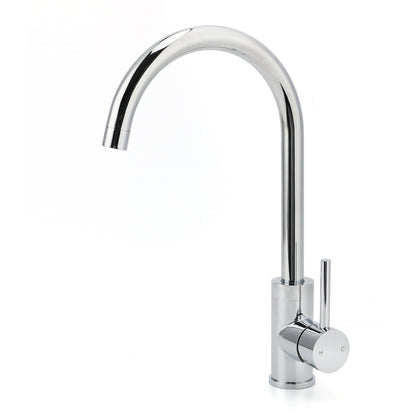 WELS Chrome Kitchen Laundry Swivel Sink Mixer Faucet Tap Spout Stainless Steel V1233-KRD501CR
