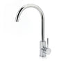 WELS Chrome Kitchen Laundry Swivel Sink Mixer Faucet Tap Spout Stainless Steel V1233-KRD501CR