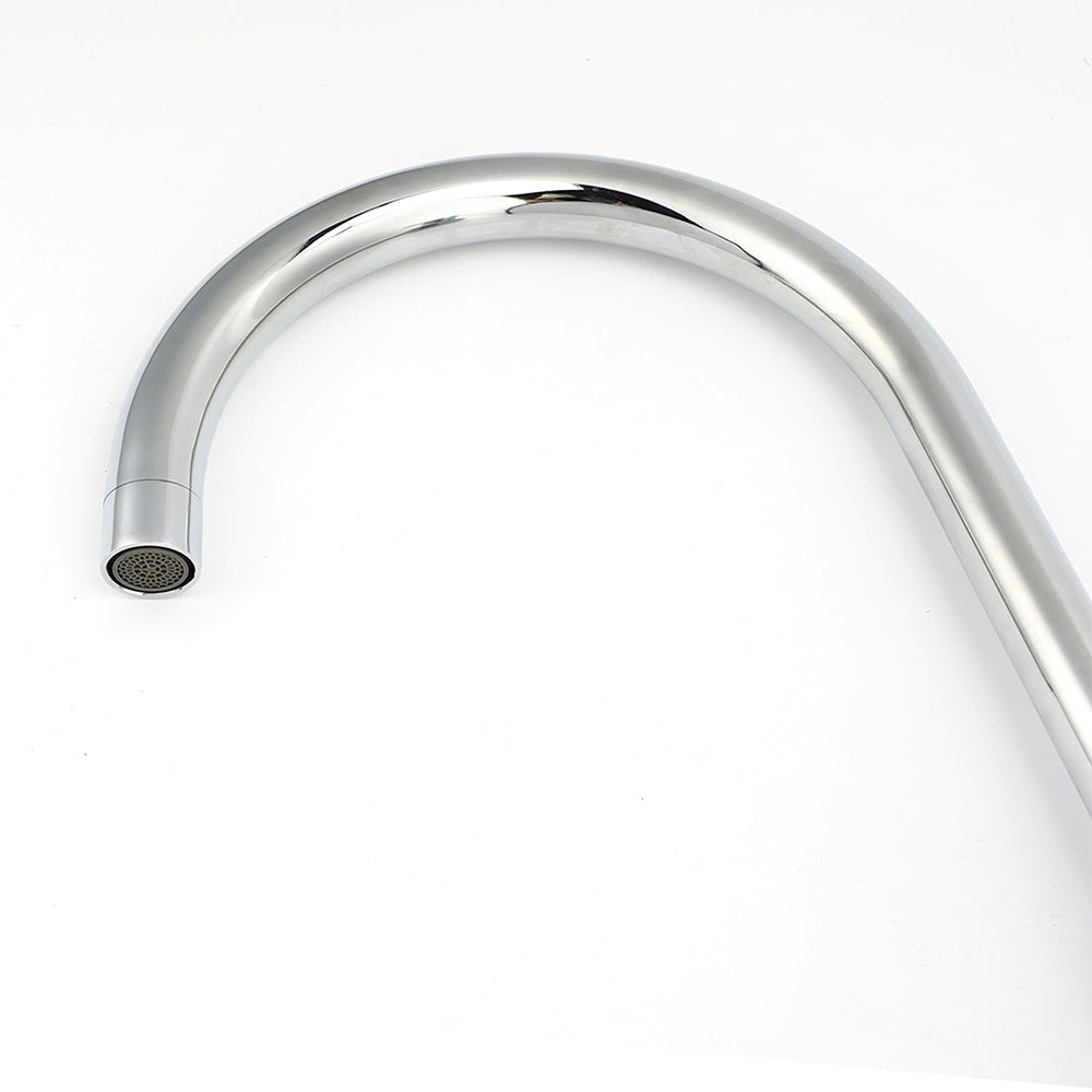 WELS Chrome Kitchen Laundry Swivel Sink Mixer Faucet Tap Spout Stainless Steel V1233-KRD501CR