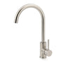 WELS Kitchen Laundry Swivel Sink Mixer Faucet Tap Spout Stainless Steel Brushed V1233-KRD501N