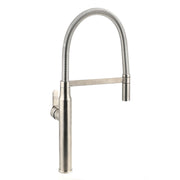 Brushed Nickel Kitchen Sink Basin Mixer 360 Swivel Faucet Tap Pull Out Spout SUS V1233-KRD506