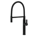 Matt Black Kitchen Sink Basin Mixer 360o Swivel Faucet Tap Pull Out Spout WELS V1233-KRD506B