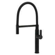 Matt Black Kitchen Sink Basin Mixer 360o Swivel Faucet Tap Pull Out Spout WELS V1233-KRD506B
