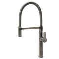 WELS Gun Metal Stainless Steel Pull Out Swivel Kitchen Mixer Sink Tap Spout Faucet V1233-KRD506GM