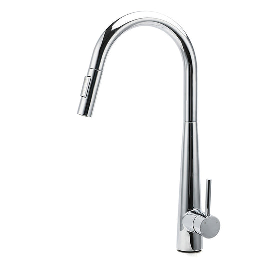 WELS Chrome 360 Swivel Pull Out Kitchen Tap Sink Mixer Faucet Spout 2 Way Outlet V1233-KRD5152CR