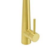 Brushed Gold Pull Out Kitchen Sink Tap Basin Mixer Faucet 2 Mode Spraying Spout V1233-KRD5152G