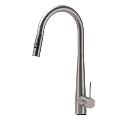 WELS Gun Metal Pull Out 2 Modes Spray Spout Kitchen Sink Tap Basin Faucet Mixer V1233-KRD5152GM